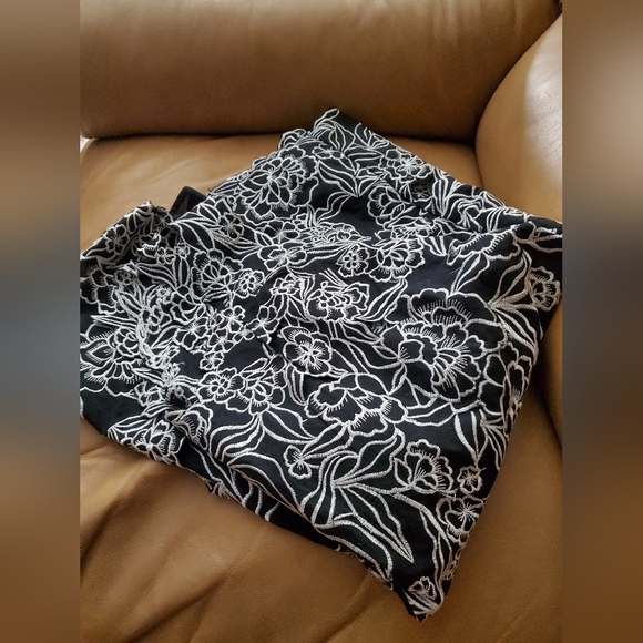 Anthropologie V-Neck Floral Sleeveless Shift Dress XXS Nwot - Picture 7 of 9